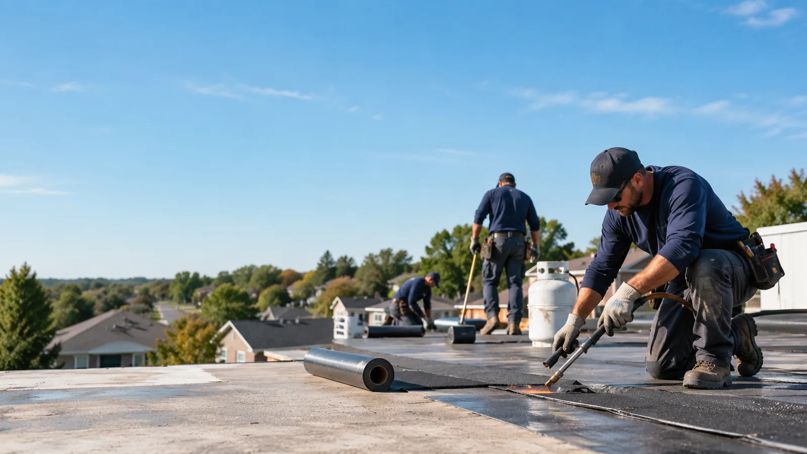 Flat Roof Leak Repair providers in Lynx, OH